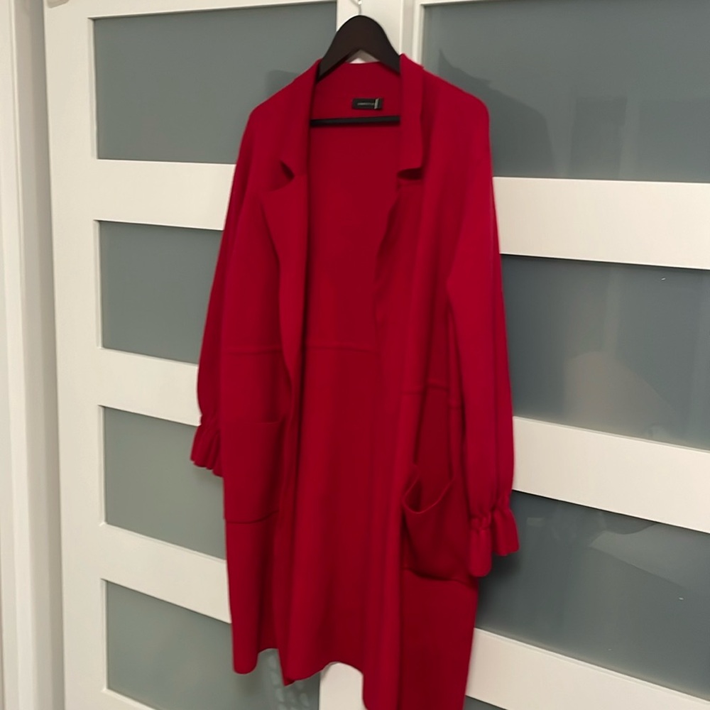 Red dress jacket